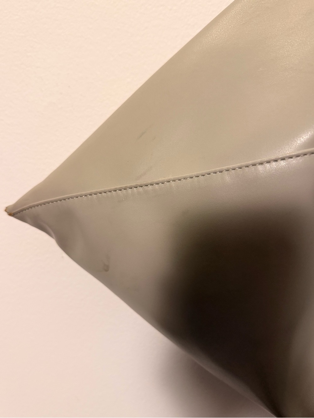 MM6 Maison Margiela Gray Triangle Tote - Picture 10 of 15